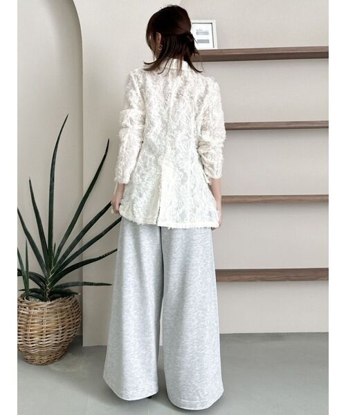 dazzlin（ダズリン）の「ハイウエストワイドパンツ（その他パンツ・レディース・グレー/ブラック/ライトグレー/グリーン・SMALL/MEDIUM）」の11枚目の写真