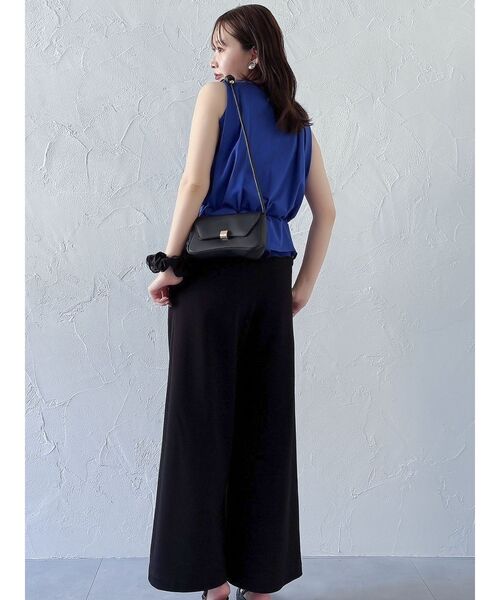 dazzlin（ダズリン）の「ハイウエストワイドパンツ（その他パンツ・レディース・グレー/ブラック/ライトグレー/グリーン・SMALL/MEDIUM）」の19枚目の写真