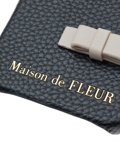 Maison de FLEUR - 1点のみ❗️新品未使用❤️完売レア❗️パールリボンiPhoneケース Maison de FLEUR - メゾンドフルール♡パールリボン♡iPhone