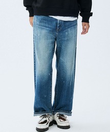 Johnbull（ジョンブル）の「【DENIM DELIGHT DAYS】セルヴィッチデニムワイドジーンズ（デニムパンツ）」