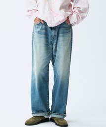 Johnbull Private labo（ジョンブルプライベートラボ）の「【DENIM DELIGHT DAYS】セルヴィッチデニムワイドジーンズ（デニムパンツ）」