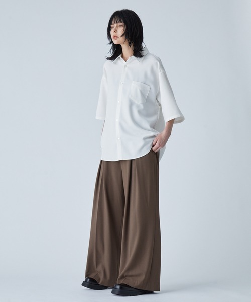 セール】【VELNUS】Side cord design loose short sleeve