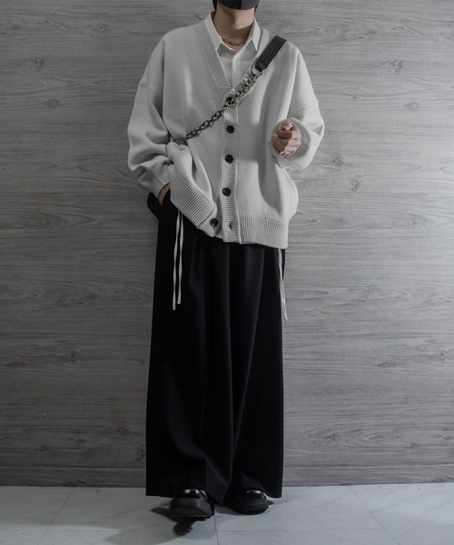 VELNUS（ベルナス）の「【VELNUS】Side cord design loose short sleeve regular collar shirt/サイドコードデザイン ルーズ半袖レギュラーカラーシャツ（シャツ/ブラウス・メンズ・ブラック/ブルー/ホワイト/バーガンディー・L/M/S）」の17枚目の写真