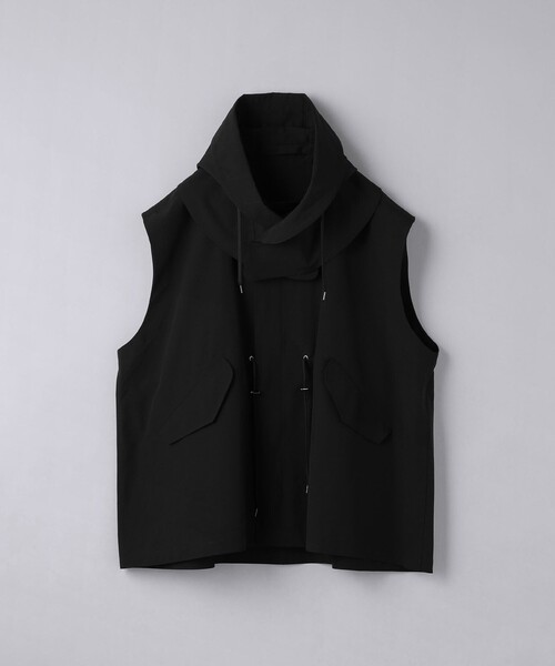 VACHEMENT(ヴァシュモン)の「<VACHEMENT>タフタ モッズ ベスト(ベスト・レディース・ベージュ/ブラック・FREE)」の1枚目の写真