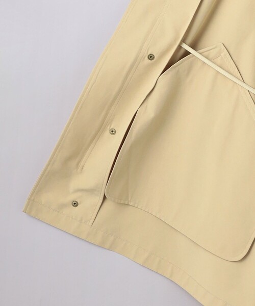 VACHEMENT(ヴァシュモン)の「<VACHEMENT>タフタ モッズ ベスト(ベスト・レディース・ベージュ/ブラック・FREE)」の10枚目の写真