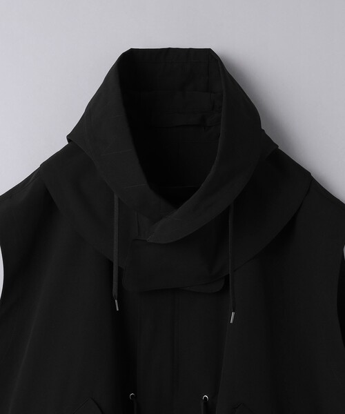 VACHEMENT(ヴァシュモン)の「<VACHEMENT>タフタ モッズ ベスト(ベスト・レディース・ベージュ/ブラック・FREE)」の13枚目の写真