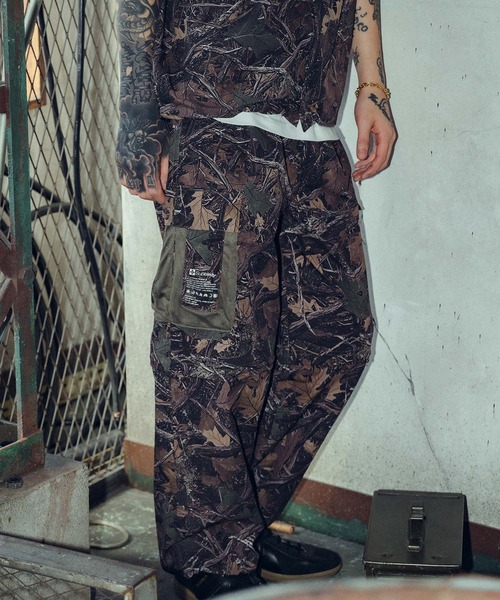 Subciety（サブサエティ）の「Ripstop 2way cargo pants（カーゴパンツ・メンズ・ブラック/カモフラージュ/オリーブ・LARGE/MEDIUM/SMALL/X-LARGE）」の18枚目の写真