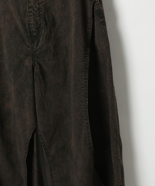 Anui（アニュイ）の「【UNISEX/2サイズ展開】ヴィンテージケミカルパンツ（その他パンツ・レディース・ブラック・MEDIUM/SMALL）」の6枚目の写真