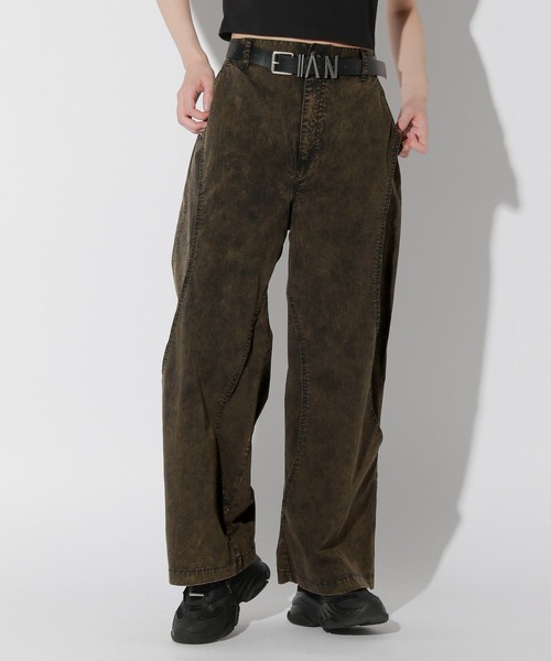 Anui（アニュイ）の「【UNISEX/2サイズ展開】ヴィンテージケミカルパンツ（その他パンツ・レディース・ブラック・MEDIUM/SMALL）」の19枚目の写真