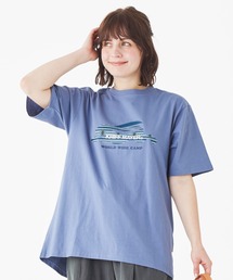 KRIFF MAYER | フランイングラビット柄ロゴチュニック(Tシャツ/カットソー)