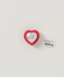 crocs Red and Pearl Heart / クロックス レッド アンド パール ハート