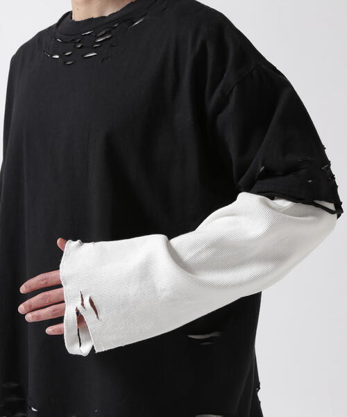 FR(13)NDS(フレンズ)の「FR(13)NDS/フレンズ/Waffle Layer LS(Tシャツ/カットソー・メンズ・グレー/ブラック・F)」の18枚目の写真