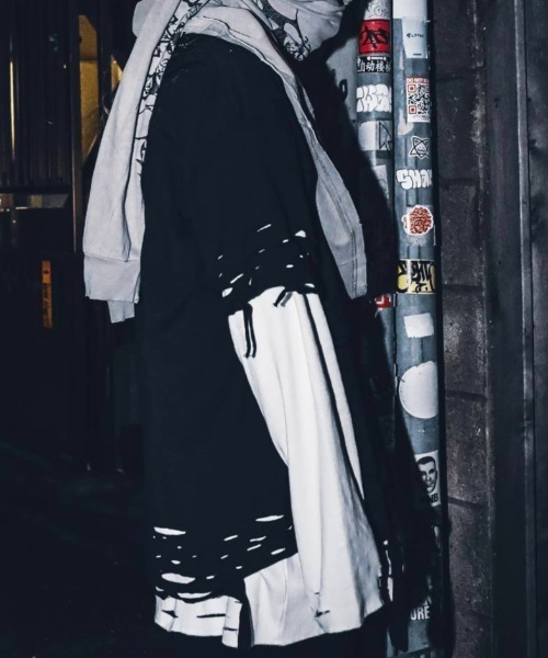 FR(13)NDS(フレンズ)の「FR(13)NDS/フレンズ/Waffle Layer LS(Tシャツ/カットソー・メンズ・グレー/ブラック・F)」の3枚目の写真