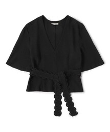 BY MALENE BIRGER ULLAS ベルトブラウス
