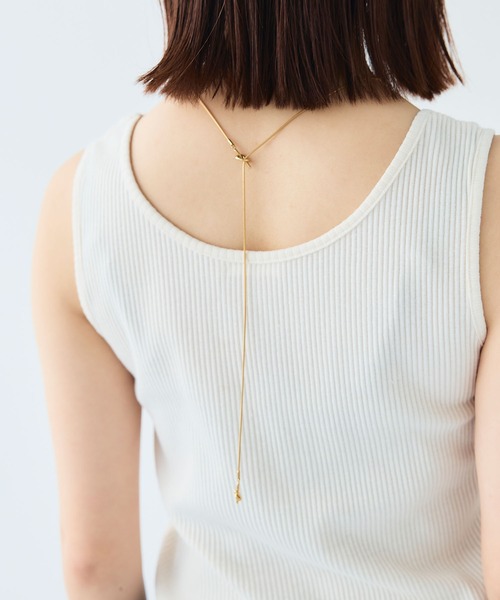 CROSS FUNCTION(クロスファンクション)の「《UVカット》前後2wayテレコタンクトップ【CF/クロスファンクション】(タンクトップ・レディース・ライトグレー/オフホワイト/ブラック・M/L/LL)」の17枚目の写真