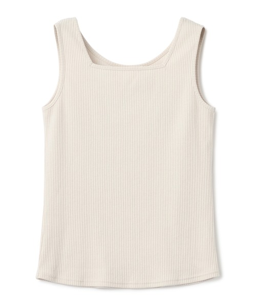 CROSS FUNCTION(クロスファンクション)の「《UVカット》前後2wayテレコタンクトップ【CF/クロスファンクション】(タンクトップ・レディース・ライトグレー/オフホワイト/ブラック・M/L/LL)」の20枚目の写真