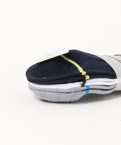 CONVERSE（コンバース）の「CONVERSE アクティブロゴ 3足組 ソックス（ソックス/靴下・メンズ・マルチ・25-27CM）」の2枚目の写真