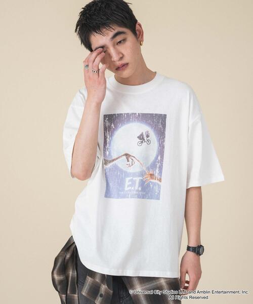 ∴WEGO/【25年春夏新作】E.T.グラフィックT（Tシャツ/カットソー