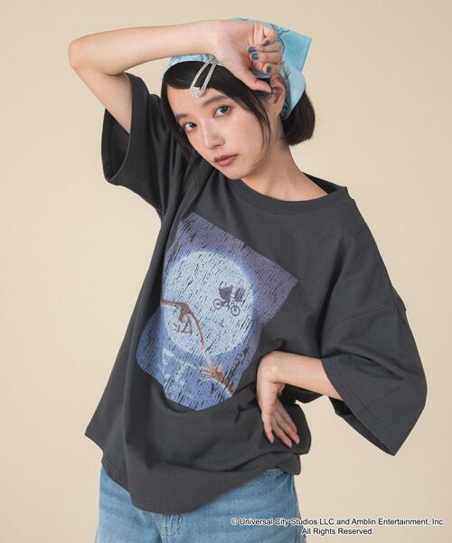 ∴WEGO/【25年春夏新作】E.T.グラフィックT（Tシャツ/カットソー