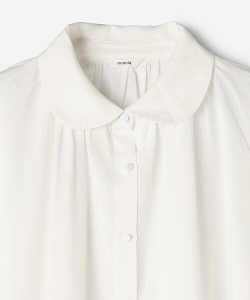 Bshop（ビショップ）の「eunoia | パフスリーブ ワンピース WOMEN（ワンピース・レディース・ホワイト・ONE）」の8枚目の写真