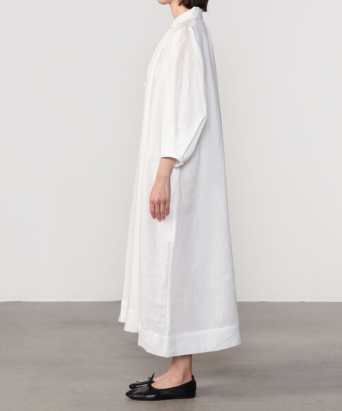 Bshop（ビショップ）の「eunoia | パフスリーブ ワンピース WOMEN（ワンピース・レディース・ホワイト・ONE）」の3枚目の写真