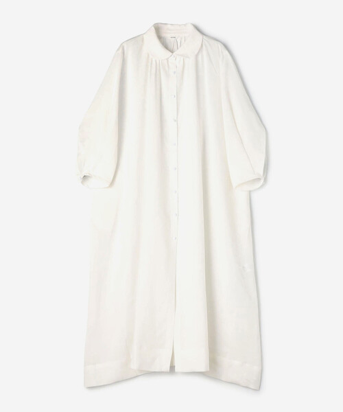 Bshop（ビショップ）の「eunoia | パフスリーブ ワンピース WOMEN（ワンピース・レディース・ホワイト・ONE）」の17枚目の写真