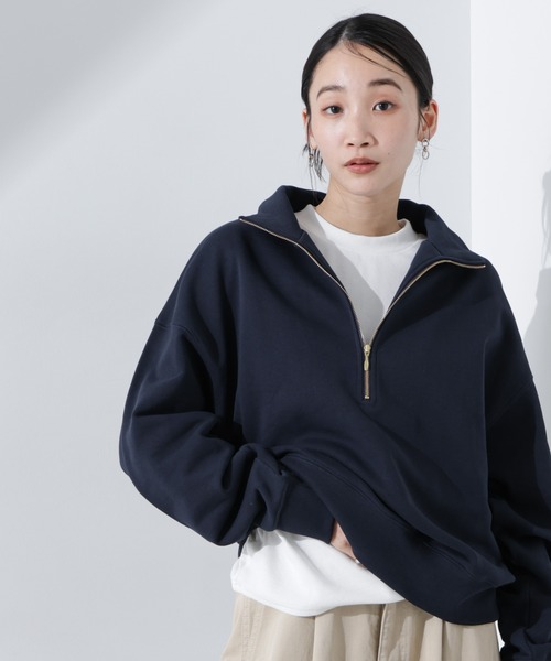 NANO universe(ナノユニバース)の「抗菌防臭リブロングスリーブTシャツ(Tシャツ/カットソー・レディース・ブラック/ライトグレー/ホワイト・FREE)」の3枚目の写真