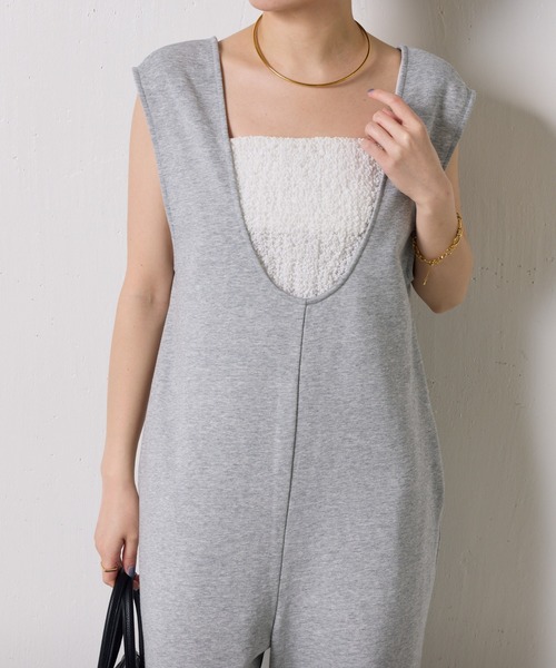 COLLAGE GALLARDAGALANTE（コラージュガリャルダガランテ）の「シャーリングベア（チューブトップ・レディース・ホワイト/ブラック・FREE）」の18枚目の写真