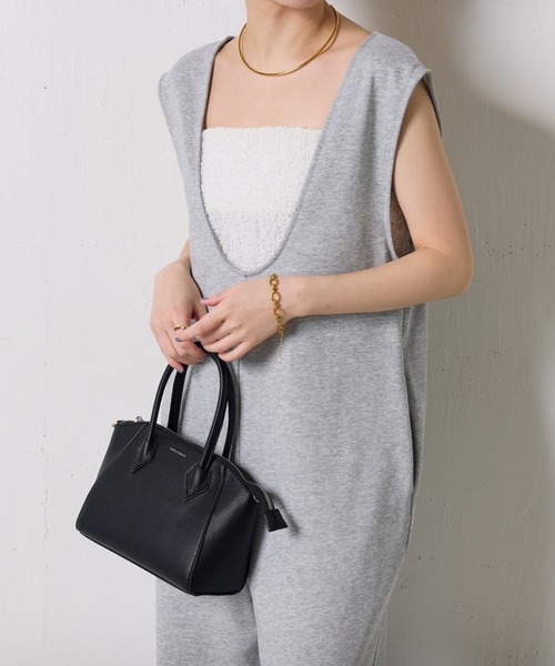 COLLAGE GALLARDAGALANTE（コラージュガリャルダガランテ）の「シャーリングベア（チューブトップ・レディース・ホワイト/ブラック・FREE）」の17枚目の写真