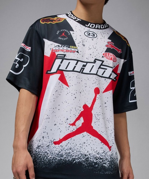 JORDAN BRAND M J ESS STMT GFX SS TOP MTRSPT / ジョーダン