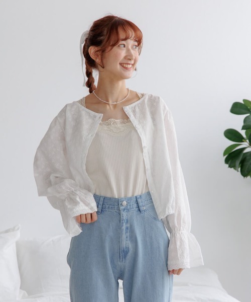 flower（フラワー）の「フラワービーズネックレス（ネックレス・レディース・ブルー/ピンク・FREE）」の16枚目の写真