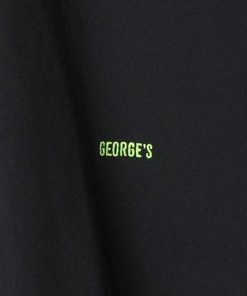 GEORGE'S(ジョージズ)の「エンブロイダリーTシャツ(Tシャツ/カットソー・メンズ・ホワイト/ブラック・MEDIUM/LARGE)」の21枚目の写真