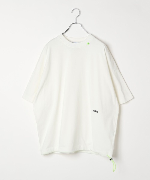 GEORGE'S(ジョージズ)の「エンブロイダリーTシャツ(Tシャツ/カットソー・メンズ・ホワイト/ブラック・MEDIUM/LARGE)」の10枚目の写真