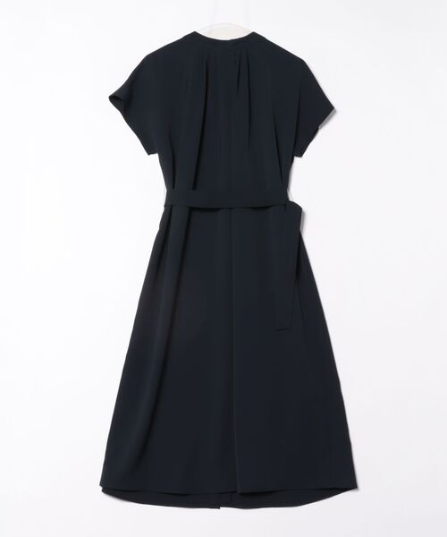 m.f.editorial（エムエフエディトリアル）の「【前後2WAY ウォッシャブル】m.f.エディトリアルレディース ロング シャツワンピース（ワンピース・レディース・ブラック/ネイビー・FREE）」の3枚目の写真