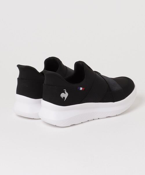 le coq sportif（ルコックスポルティフ）の「LCS マルヌ ダブルベルトスリッポン SI(さっと履ける/軽量/消臭)（スニーカー・レディース・ベージュ系その他/グレー×ホワイト/ブラック×ホワイト・23.5cm/24.5cm/23.0cm/24.0cm/25.0cm/22.5cm）」の10枚目の写真