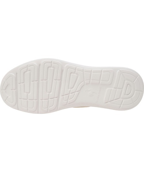 le coq sportif（ルコックスポルティフ）の「LCS マルヌ ダブルベルトスリッポン SI(さっと履ける/軽量/消臭)（スニーカー・レディース・ベージュ系その他/グレー×ホワイト/ブラック×ホワイト・23.5cm/24.5cm/23.0cm/24.0cm/25.0cm/22.5cm）」の4枚目の写真