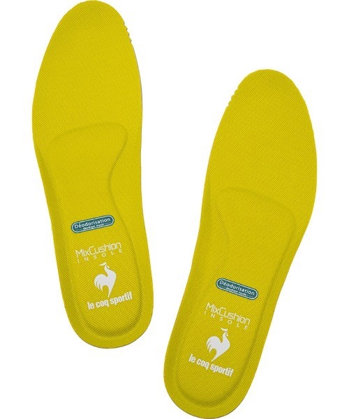 le coq sportif（ルコックスポルティフ）の「LCS マルヌ ダブルベルトスリッポン SI(さっと履ける/軽量/消臭)（スニーカー・レディース・ベージュ系その他/グレー×ホワイト/ブラック×ホワイト・23.5cm/24.5cm/23.0cm/24.0cm/25.0cm/22.5cm）」の7枚目の写真