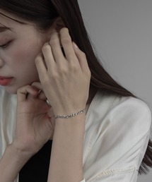 abaskdesign | 金属アレルギー対応 フィガロチェーンブレスレット(ブレスレット)