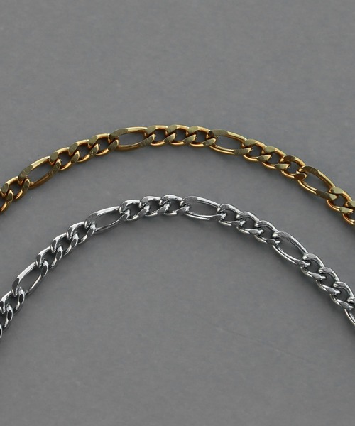 abaskdesign（アバスクデザイン）の「金属アレルギー対応 フィガロチェーンブレスレット（ブレスレット・レディース・シルバー系その他2/シルバー/ゴールド系その他/ゴールド/シルバー系その他/ゴールド系その他2・SMALL/MEDIUM）」の21枚目の写真