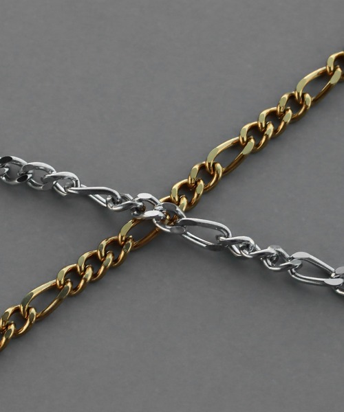 abaskdesign（アバスクデザイン）の「金属アレルギー対応 フィガロチェーンブレスレット（ブレスレット・レディース・シルバー系その他2/シルバー/ゴールド系その他/ゴールド/シルバー系その他/ゴールド系その他2・SMALL/MEDIUM）」の19枚目の写真