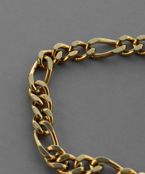abaskdesign（アバスクデザイン）の「金属アレルギー対応 フィガロチェーンブレスレット（ブレスレット・レディース・シルバー系その他2/シルバー/ゴールド系その他/ゴールド/シルバー系その他/ゴールド系その他2・SMALL/MEDIUM）」の18枚目の写真