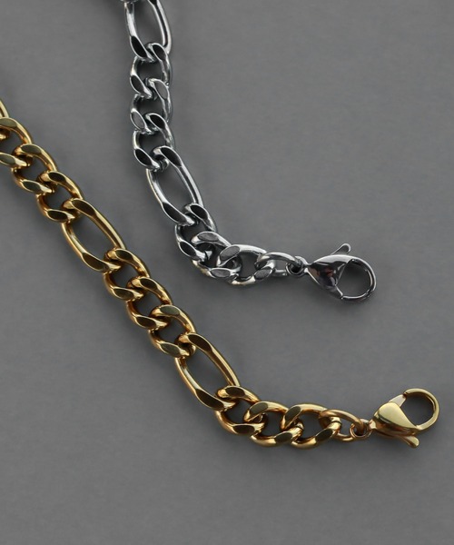 abaskdesign（アバスクデザイン）の「金属アレルギー対応 フィガロチェーンブレスレット（ブレスレット・レディース・シルバー系その他2/シルバー/ゴールド系その他/ゴールド/シルバー系その他/ゴールド系その他2・SMALL/MEDIUM）」の17枚目の写真