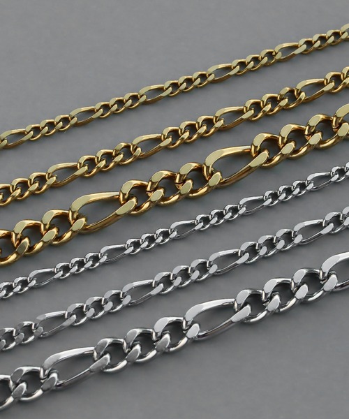 abaskdesign（アバスクデザイン）の「金属アレルギー対応 フィガロチェーンブレスレット（ブレスレット・レディース・シルバー系その他2/シルバー/ゴールド系その他/ゴールド/シルバー系その他/ゴールド系その他2・SMALL/MEDIUM）」の16枚目の写真