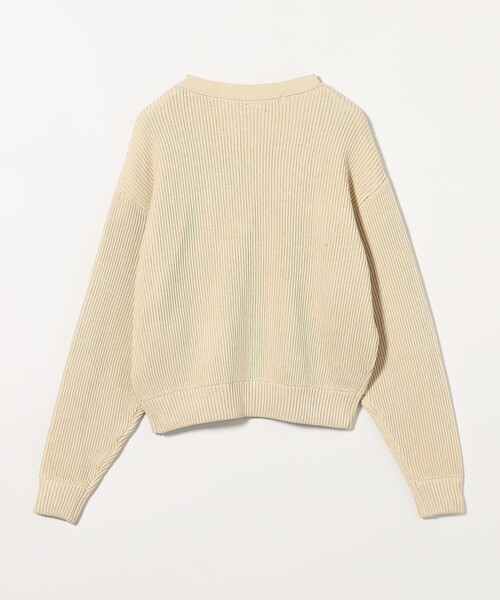 CITEN(シテン)の「<CITEN>リブニットZIPカーディガン(カーディガン/ボレロ・メンズ・ナチュラル/ブラック・M/L)」の11枚目の写真