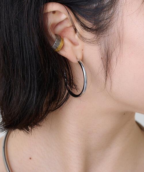【Diadème d'or】 ハンドメイド 両耳 ピアス DNA Ⅱモチーフピアス（ピアス（両耳用））｜gargle（ガーグル