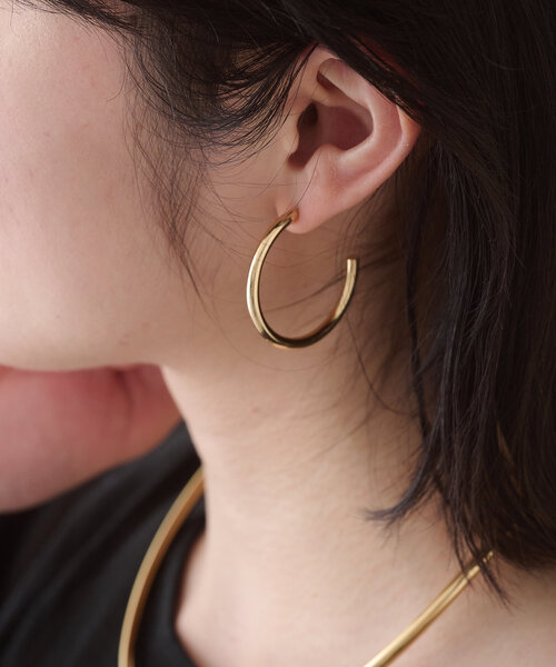 ØMI 着用 ピアス T フープピアス ØMI 着用 ピアス T フープピアス ØMI 着用 ピアス T フープ