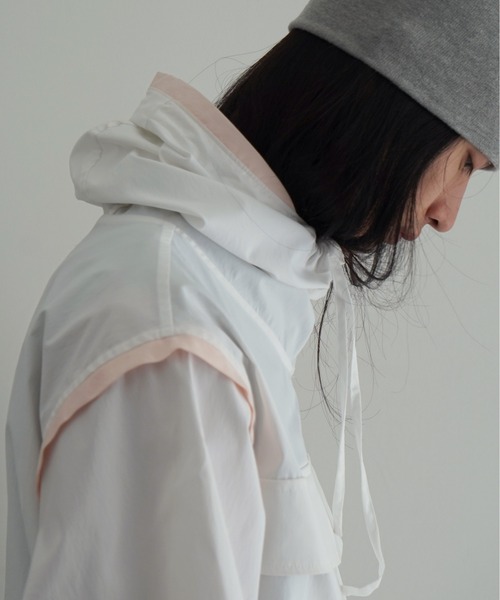 RANDY（ランディ）の「RANDY Part（ブルゾン・メンズ・ホワイト×ピンク・1）」の3枚目の写真