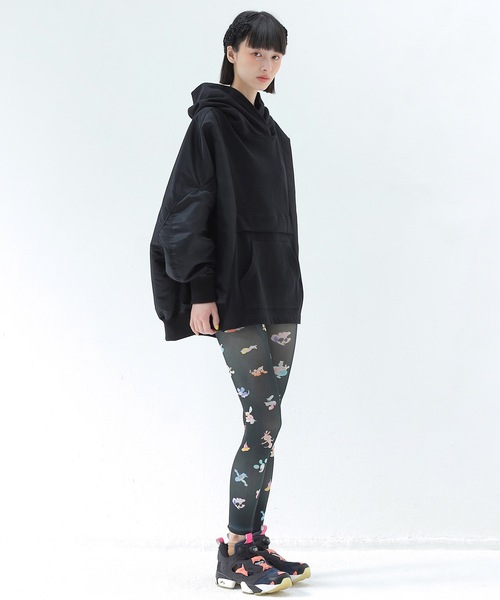 bedsidedrama(ベットサイドドラマ)の「Jomon Period Parker(パーカー・レディース・グレー/ブラック・1)」の7枚目の写真