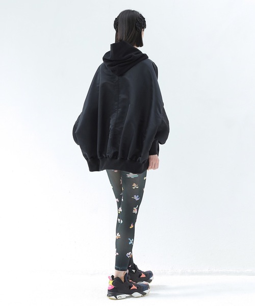 bedsidedrama(ベットサイドドラマ)の「Jomon Period Parker(パーカー・レディース・グレー/ブラック・1)」の8枚目の写真