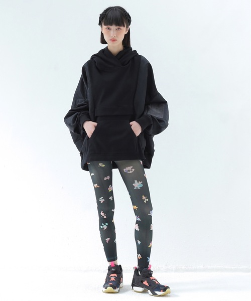 bedsidedrama(ベットサイドドラマ)の「Jomon Period Parker(パーカー・レディース・グレー/ブラック・1)」の5枚目の写真